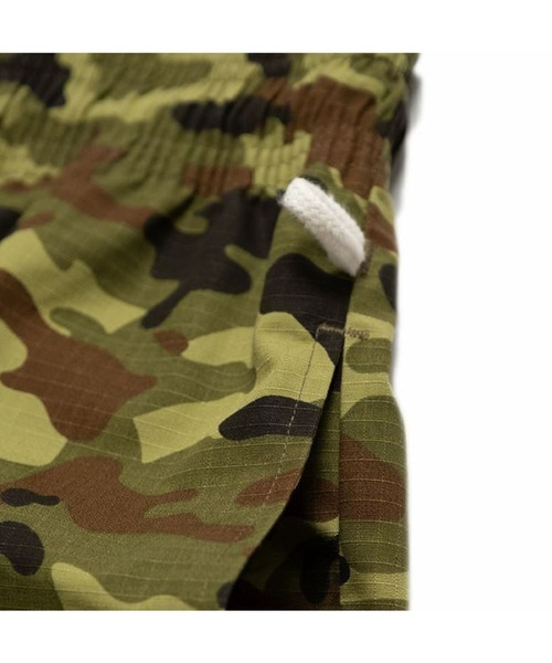 COOKMAN(クックマン)の「COOKMAN CHEF CARGO PANTS「RIPSTOP」/ CAMO GREEN (WOODLAND)(カーゴパンツ・メンズ・グリーン系カモフラージュ・S)」の7枚目の写真