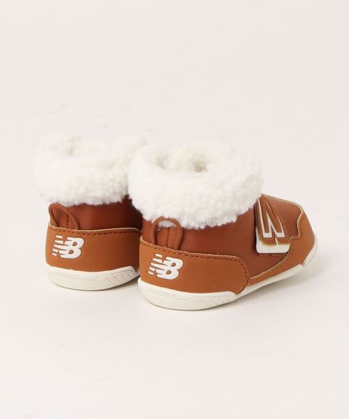 NEW BALANCE（ニューバランス）の「new balance ニューバランス NEW-B BOOTS (NWBOOT) ベビーブーツ 【暖かボア】 (ニュービーブーツ) 510540（ブーツ・キッズ・ブラウン/ピンク・11.5cm/12cm/11cm/12.5cm）」の3枚目の写真