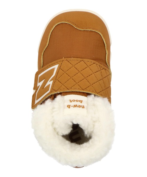 NEW BALANCE（ニューバランス）の「new balance ニューバランス NEW-B BOOTS (NWBOOT) ベビーブーツ 【暖かボア】 (ニュービーブーツ) 510540（ブーツ・キッズ・ブラウン/ピンク・11.5cm/12cm/11cm/12.5cm）」の8枚目の写真