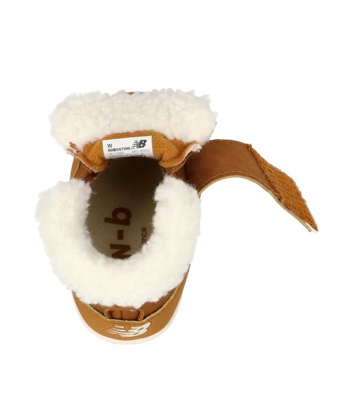 NEW BALANCE（ニューバランス）の「new balance ニューバランス NEW-B BOOTS (NWBOOT) ベビーブーツ 【暖かボア】 (ニュービーブーツ) 510540（ブーツ・キッズ・ブラウン/ピンク・11.5cm/12cm/11cm/12.5cm）」の9枚目の写真