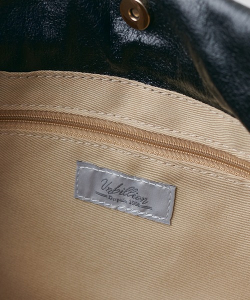 natural couture（ナチュラルクチュール）の「ドロストクラッチバッグ（クラッチバッグ・レディース・シルバー/ブラック・FREE）」の8枚目の写真