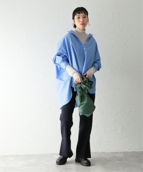 JOURNAL STANDARD（ジャーナルスタンダード）の「《追加2》シアーネットハイネックプルオーバー（Tシャツ/カットソー・レディース・アイボリー/ライトグレー/ブラウン系その他/ブルー系その他・FREE）」の5枚目の写真