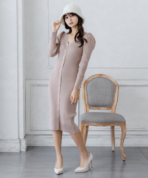 Julia Boutique(ジュリアブティック)の「アンゴラタッチチューリップハット/22659(ハット・レディース・ブラック/ホワイト/ベージュ・ONE)」の5枚目の写真