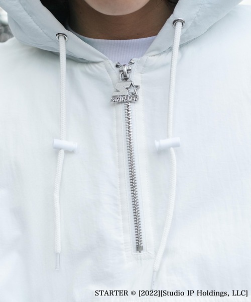 STARTER(スターター)の「∴WEGO/STARTER別注バデッドジャケット(ダウンジャケット/コート・メンズ・ブラック/ホワイト・FREE)」の17枚目の写真