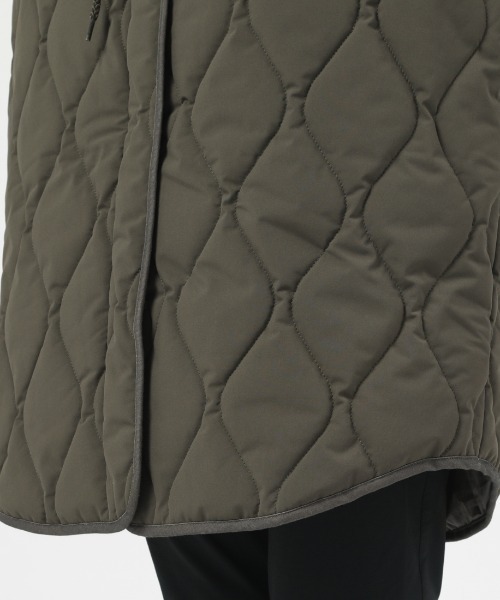 TIGORA(ティゴラ)の「ティゴラ TIGORA パデットキルティングコート(その他アウター・レディース・カーキ/ブラウン・M/XL/S/L)」の8枚目の写真