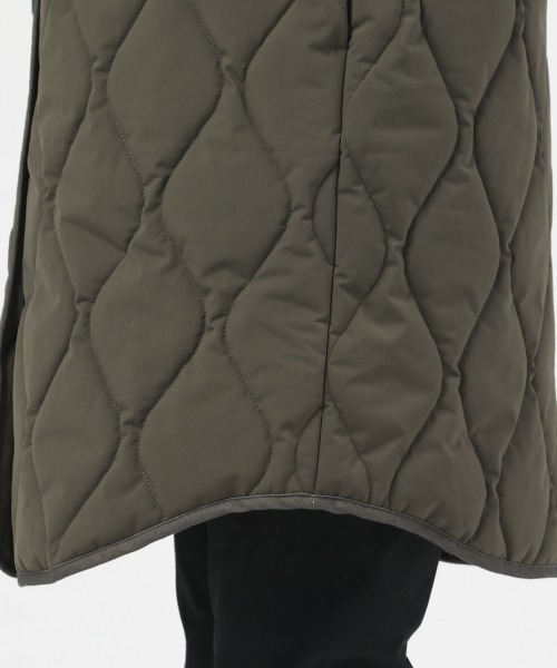 TIGORA(ティゴラ)の「ティゴラ TIGORA パデットキルティングコート(その他アウター・レディース・カーキ/ブラウン・M/XL/S/L)」の7枚目の写真