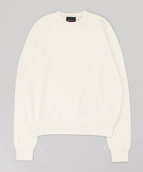 DROIT BELLO(ドロイトベロ)の「DROIT BELLO(ドロイトベロ) フェイクレザーエルボーパッチニット(ニット/セーター・レディース・ブラック/アイボリー・38)」の14枚目の写真