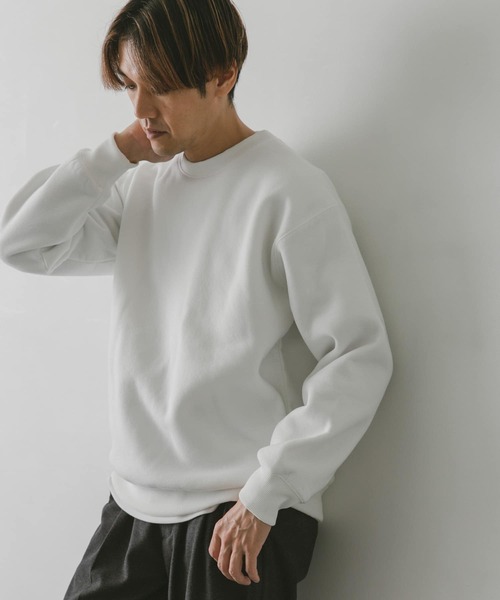 URBAN RESEARCH DOORS(アーバンリサーチドアーズ)の「『速乾』クイックドライ クルーネックスウェット(スウェット・メンズ・ブルー系その他/ロイヤルブルー/ネイビー/レッド/オフホワイト/ベージュ・LARGE/MEDIUM)」の7枚目の写真