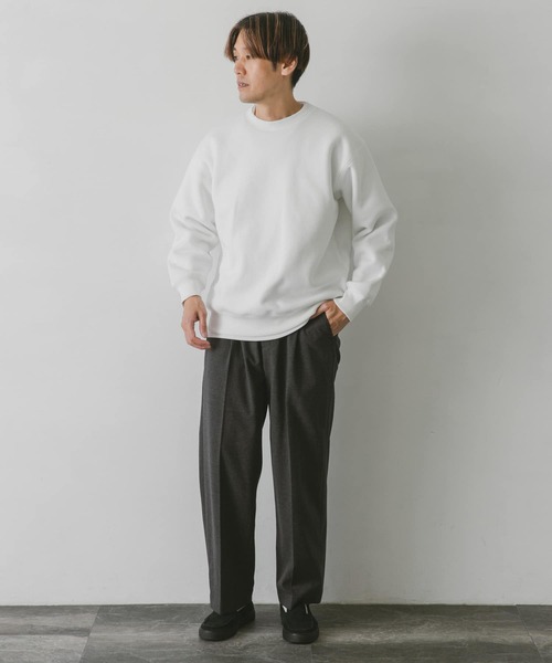 URBAN RESEARCH DOORS(アーバンリサーチドアーズ)の「『速乾』クイックドライ クルーネックスウェット(スウェット・メンズ・ブルー系その他/ロイヤルブルー/ネイビー/レッド/オフホワイト/ベージュ・LARGE/MEDIUM)」の8枚目の写真