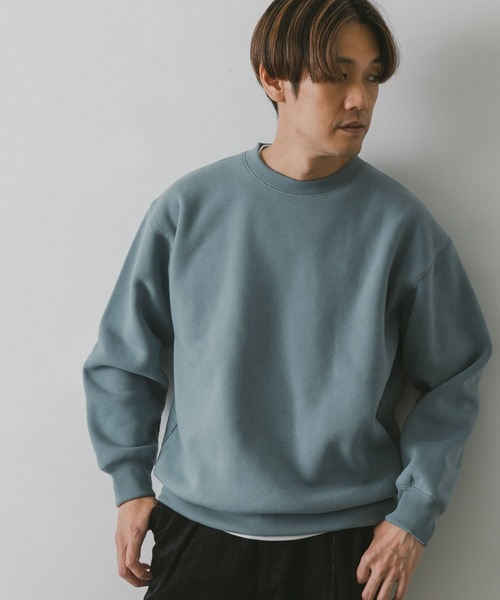 URBAN RESEARCH DOORS(アーバンリサーチドアーズ)の「『速乾』クイックドライ クルーネックスウェット(スウェット・メンズ・ブルー系その他/ロイヤルブルー/ネイビー/レッド/オフホワイト/ベージュ・LARGE/MEDIUM)」の10枚目の写真