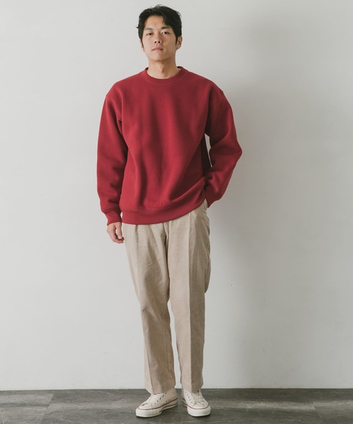 URBAN RESEARCH DOORS(アーバンリサーチドアーズ)の「『速乾』クイックドライ クルーネックスウェット(スウェット・メンズ・ブルー系その他/ロイヤルブルー/ネイビー/レッド/オフホワイト/ベージュ・LARGE/MEDIUM)」の13枚目の写真