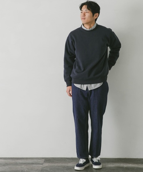 URBAN RESEARCH DOORS(アーバンリサーチドアーズ)の「『速乾』クイックドライ クルーネックスウェット(スウェット・メンズ・ブルー系その他/ロイヤルブルー/ネイビー/レッド/オフホワイト/ベージュ・LARGE/MEDIUM)」の14枚目の写真