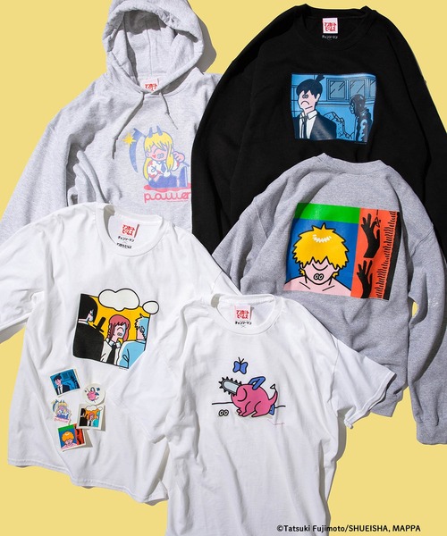 BEAMS マンガードビームスMサイズチェンソーマンスウェット グレー