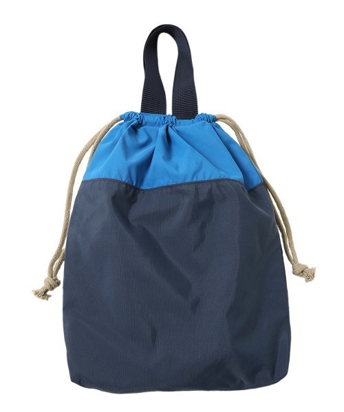 devirock(デビロック)の「バイカラー 持ち手付き巾着袋(トートバッグ・キッズ・ブルーグレー/ブルー/カーキ/ピンク/その他5/その他7/その他6/ブラック・ONE SIZE)」の14枚目の写真