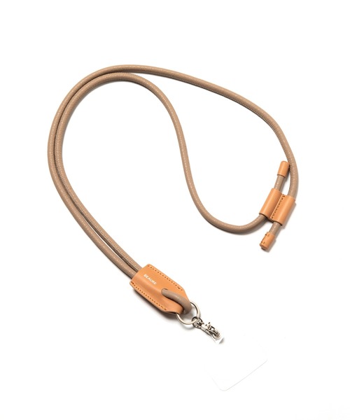 Beau're（ヴュレ）の「BEAURE ヴュレ カウレザー モバイルストラップ ショルダー（スマホケース/カバー・レディース・ベージュ/オレンジ/パープル/ブラック・FREE）」の9枚目の写真