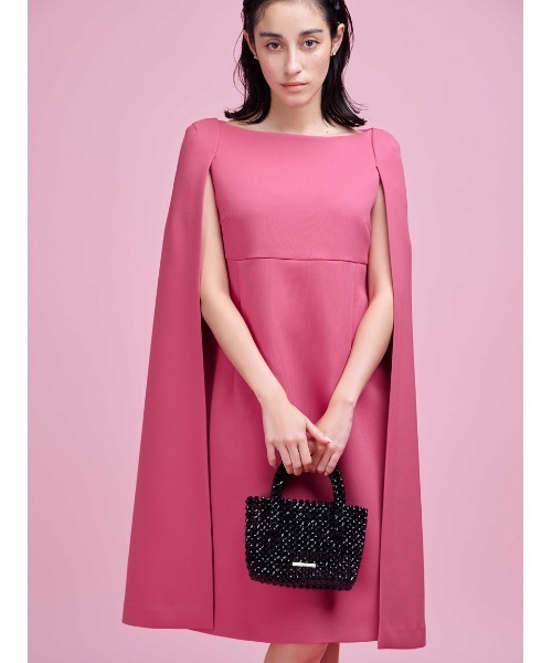 CELFORD(セルフォード)の「トリプルクロスケープドレス(ドレス)」 WEAR