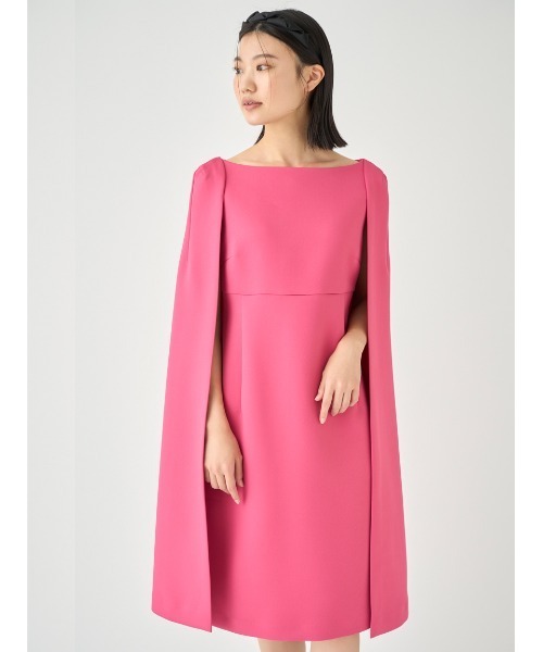 CELFORD(セルフォード)の「トリプルクロスケープドレス(ドレス)」 WEAR