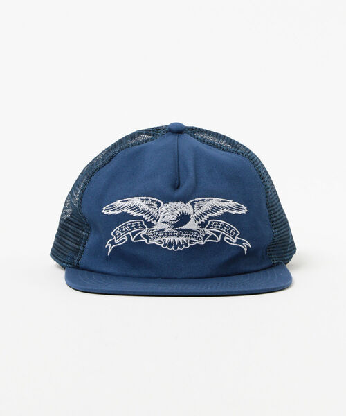 ANTI HERO(アンタイヒーロー)の「ANTI HERO / Basic Eagle Snapback Mesh Cap(キャップ・メンズ・チャコールグレー・ONE SIZE)」の2枚目の写真