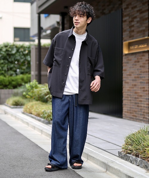 チチカカ（チチカカ）の「ワンポイントナバホ刺繍シャツ（シャツ