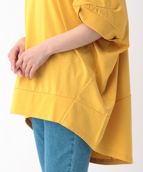 チチカカ(チチカカ)の「ドルマンコクーン刺繍プルオーバー(Tシャツ/カットソー・レディース・オフホワイト/ブラック/イエロー・FREE)」の15枚目の写真
