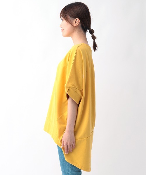 チチカカ(チチカカ)の「ドルマンコクーン刺繍プルオーバー(Tシャツ/カットソー・レディース・オフホワイト/ブラック/イエロー・FREE)」の11枚目の写真