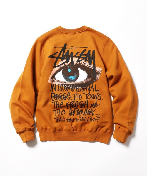 STUSSY（ステューシー）の「STUSSY/ステューシー Ocular Crew (Wmns) クルーネックスウェット（スウェット・メンズ・ブラウン・L/S）」の10枚目の写真