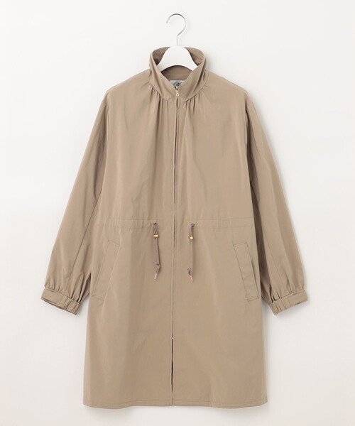 J.PRESS(ジェイプレス)の「【洗える・撥水】マイクロタフタ ロング コート(その他アウター・レディース・ライトグレー系/ブラウン系/ネイビー系・11/9)」の13枚目の写真