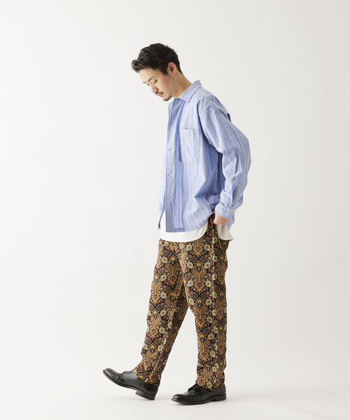 JOURNAL STANDARD relume(ジャーナルスタンダード レリューム)の「ゴブラン織り 総柄イージーパンツ(その他パンツ・メンズ・ブラック/ベージュ/グレー・MEDIUM/LARGE)」の12枚目の写真