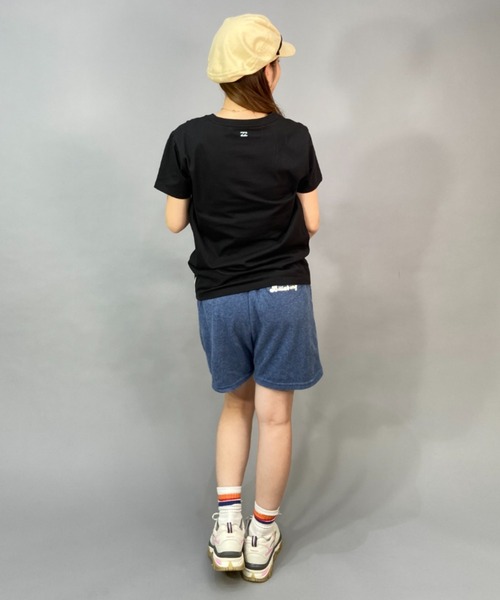 BILLABONG(ビラボン)の「BILLABONG/ビラボン ルーズシルエット/無地フロントロゴTシャツ BD013-200(Tシャツ/カットソー・レディース・ホワイト/ブラック・M/L)」の14枚目の写真
