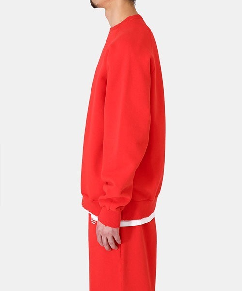 GOLD（ゴールド）の「東洋エンタープライズ GOLD / ゴールド：LOOPWHEEL SWEAT RAGLAN CREW NECK DAMAGE AGED：23A-GL69097[MUS]（スウェット・メンズ・ブラック/ヘザーグレー/レッド/ブルー系その他・L）」の18枚目の写真