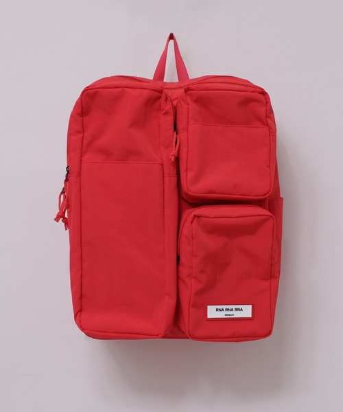 RNA（アールエヌエー）の「E4892 スクエアリュック（バックパック/リュック・レディース・ブラック/レッド/ブルー・FREE）」の19枚目の写真