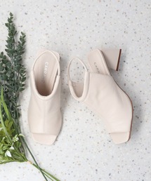 【CARRANO】アンクルストラップカバードサンダル(632016/62016A)