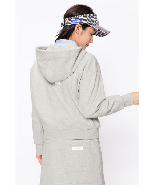 パーリーゲイツ　ゼブラメッシュダンボール フルジップフーディ　ジャケット PEARLY GATES（パーリーゲイツ）の「【PEARLY GATES】ゼブラメッシュ