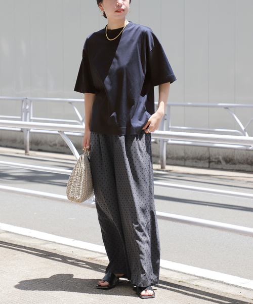 VERMEIL par iena（ヴェルメイユパーイエナ）の「【SLOANE/スローン】別注Tシャツ（Tシャツ/カットソー・レディース・ベージュ/ネイビー/スカイブルー・FREE）」の16枚目の写真