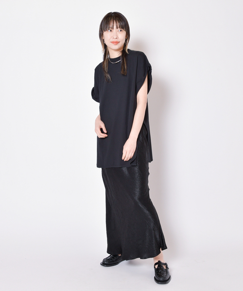 CITYSHOP（シティーショップ）の「SATIN スカート（スカート・レディース・ブラック/シルバー・36/38/40）」の13枚目の写真