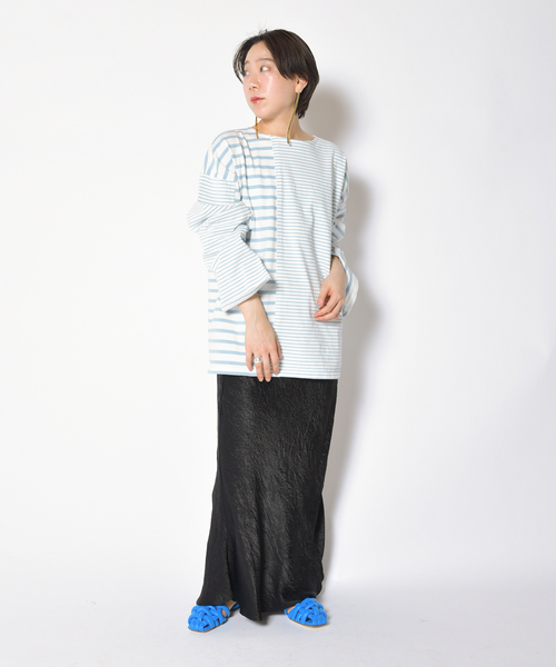 CITYSHOP（シティーショップ）の「SATIN スカート（スカート・レディース・ブラック/シルバー・36/38/40）」の9枚目の写真