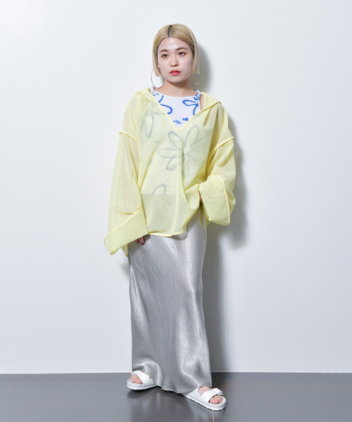 CITYSHOP（シティーショップ）の「SATIN スカート（スカート・レディース・ブラック/シルバー・36/38/40）」の22枚目の写真