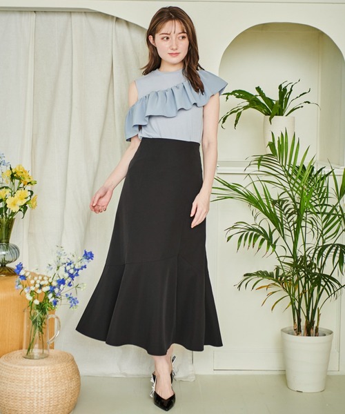 senee スリットマーメイドスカート S slit mermaid skirt（スリットマーメイドスカート）（スカート