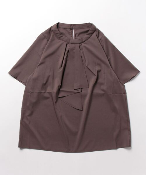 natural couture(ナチュラルクチュール)の「スカーフボータイフレア袖ブラウス(シャツ/ブラウス・レディース・イエロー系その他/グレイッシュベージュ/アイボリー/その他1/その他2/ネイビー/ミント/ブラウン/その他4・FREE)」の19枚目の写真