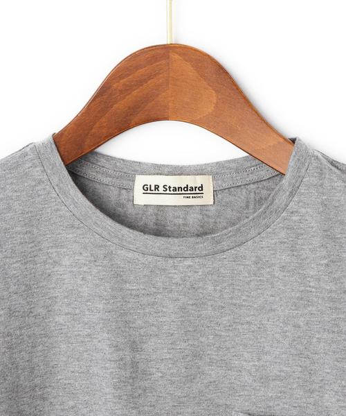 green label relaxing(グリーンレーベルリラクシング)の「【JUNIOR】STDKプリントポケット(Tシャツ/カットソー・キッズ・オフホワイト/グレー/オリーブ・155/145)」の5枚目の写真