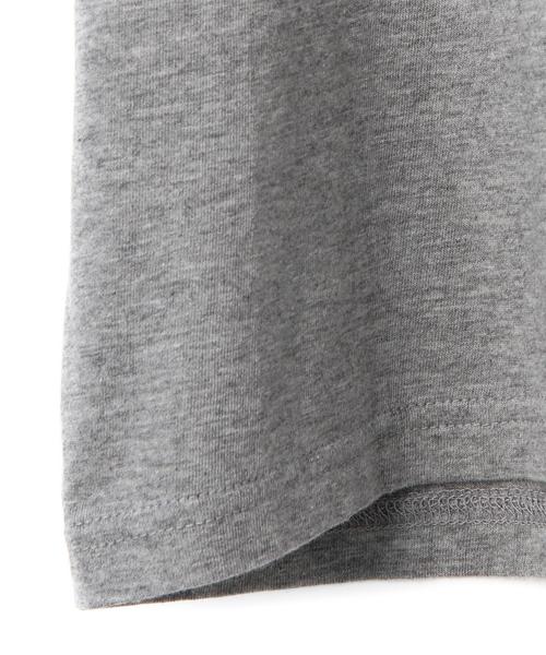 green label relaxing(グリーンレーベルリラクシング)の「【JUNIOR】STDKプリントポケット(Tシャツ/カットソー・キッズ・オフホワイト/グレー/オリーブ・155/145)」の7枚目の写真