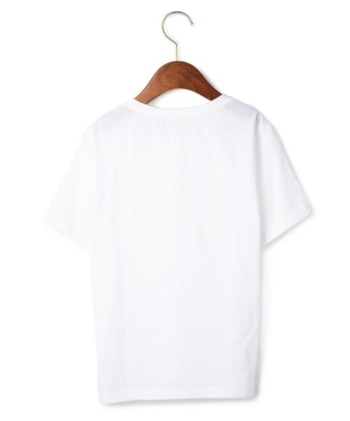 green label relaxing(グリーンレーベルリラクシング)の「【JUNIOR】STDKプリントポケット(Tシャツ/カットソー・キッズ・オフホワイト/グレー/オリーブ・155/145)」の10枚目の写真