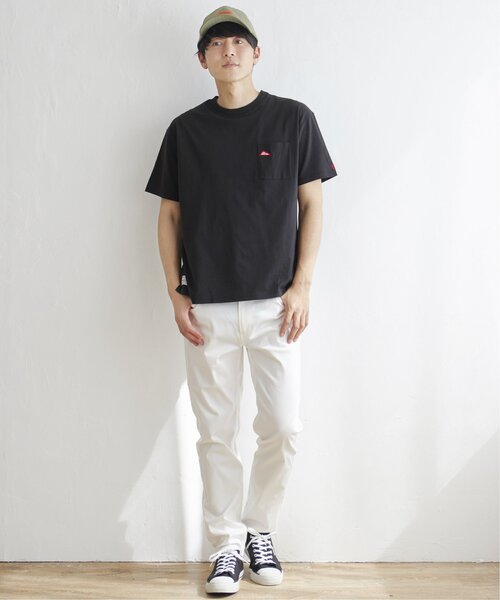 ikka(イッカ)の「【親子コーデ】URBAN NATURE LIFE アーバンネイチャーライフ ワンポイントTシャツ(Tシャツ/カットソー・メンズ・ホワイト/ブラック/ネイビー/オリーブ/オレンジ・S/M/L/XL)」の20枚目の写真