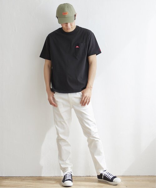 ikka(イッカ)の「【親子コーデ】URBAN NATURE LIFE アーバンネイチャーライフ ワンポイントTシャツ(Tシャツ/カットソー・メンズ・ホワイト/ブラック/ネイビー/オリーブ/オレンジ・S/M/L/XL)」の21枚目の写真