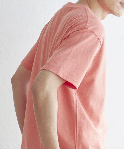 ikka(イッカ)の「【親子コーデ】URBAN NATURE LIFE アーバンネイチャーライフ ワンポイントTシャツ(Tシャツ/カットソー・メンズ・ホワイト/ブラック/ネイビー/オリーブ/オレンジ・S/M/L/XL)」の9枚目の写真