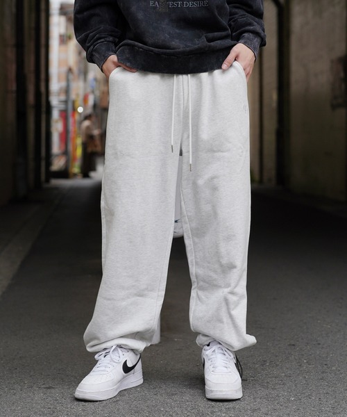 G.O.C（ジーオーシー）の「ドロー ストリング エンブロイダリー スウェットパンツ（スウェットパンツ・メンズ・グレー/ブラック・MEDIUM/LARGE）」の18枚目の写真