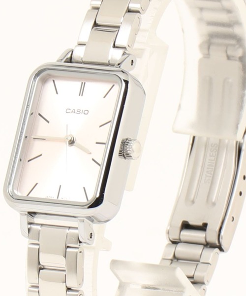 CASIO(カシオ)の「CASIO カシオ/ クォーツ スタンダード アナログ スクエアフェイス 日常生活防水 メタルバンド 腕時計 /// LTPスクエアシリーズ(アナログ腕時計・メンズ・シルバー系その他/シルバー×ブルー/シルバー/ブラック×シルバー・FREE)」の11枚目の写真