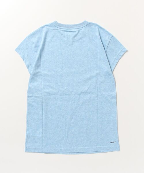 NEW BALANCE(ニューバランス)の「Relentless ショートスリーブTシャツ(Tシャツ/カットソー・レディース・ライトブルー/ライラック・X-LARGE/MEDIUM/SMALL/LARGE)」の12枚目の写真