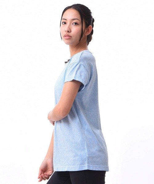 NEW BALANCE(ニューバランス)の「Relentless ショートスリーブTシャツ(Tシャツ/カットソー・レディース・ライトブルー/ライラック・X-LARGE/MEDIUM/SMALL/LARGE)」の3枚目の写真