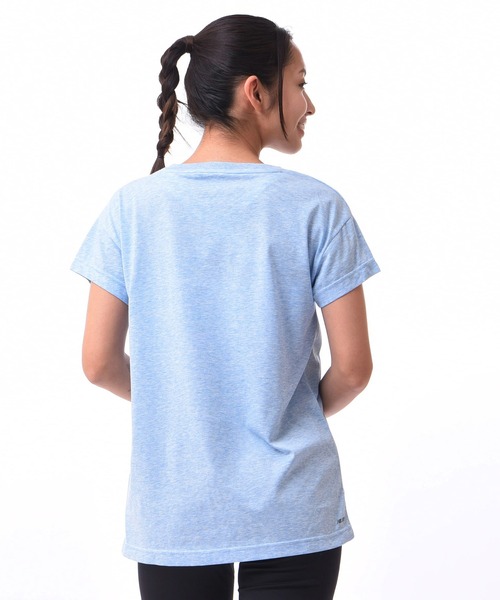 NEW BALANCE(ニューバランス)の「Relentless ショートスリーブTシャツ(Tシャツ/カットソー・レディース・ライトブルー/ライラック・X-LARGE/MEDIUM/SMALL/LARGE)」の4枚目の写真